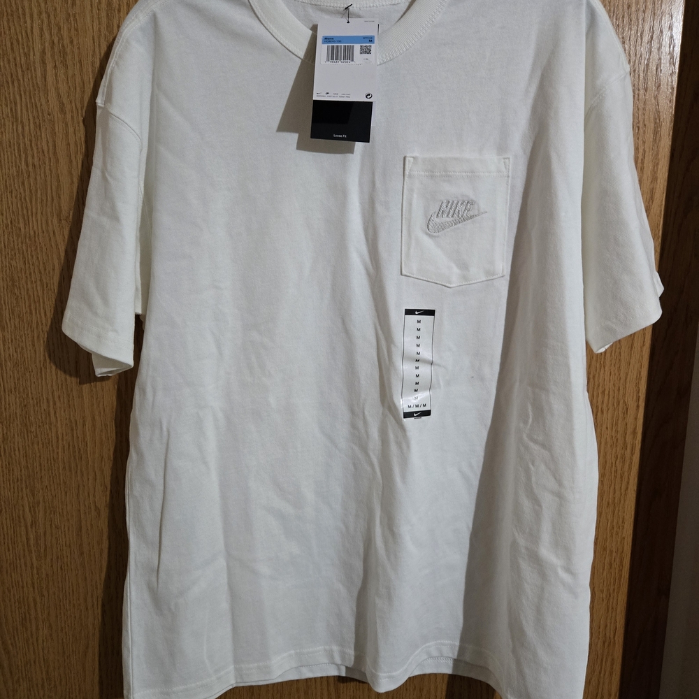 Nike Men's Cream Short Sleeve Tee